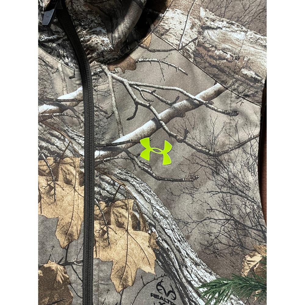 Under Armour ColdGear Infrared Scent Control Camo Hunting Vest Mens SM 1259184 - Picture 3 of 8
